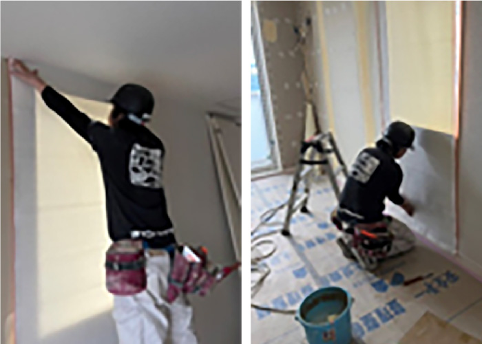 クロス・床貼り施工職人