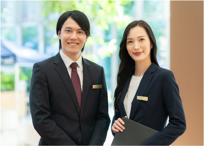 ホテルフロント及び総務事務