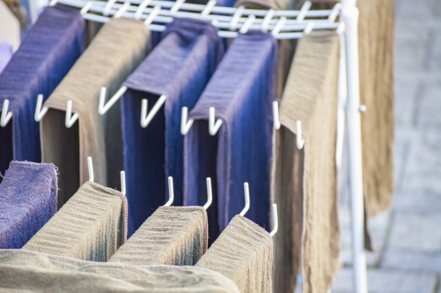 ゴルフ場内でのリネン業務