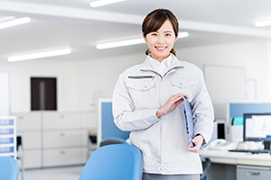 【郡山市】生産管理事務◎土日祝休み！時給1200円！20代～40代の女性活躍中♪